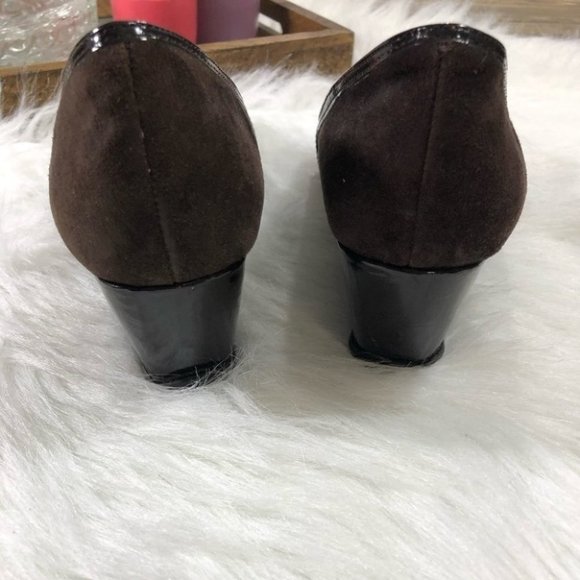 Suede Wedge Loafer by Eurosoft by Sofft - Picture 4 of 6